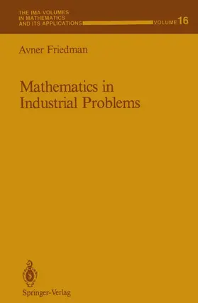 Friedman |  Mathematics in Industrial Problems | Buch |  Sack Fachmedien
