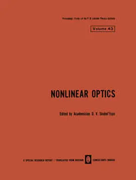 Skobel tsyn | Nonlinear Optics | E-Book | sack.de