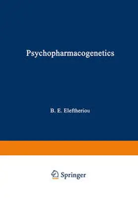 Eleftheriou |  Psychopharmacogenetics | eBook | Sack Fachmedien