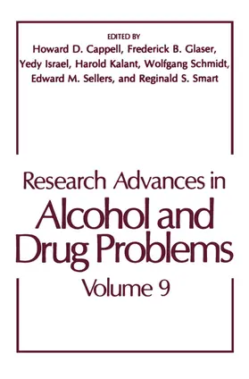 Cappell |  Research Advances in Alcohol and Drug Problems | Buch |  Sack Fachmedien