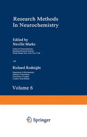 Marks | Research Methods in Neurochemistry | E-Book | www.sack.de