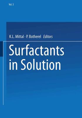 Botherel / Mittal | Surfactants in Solution | Buch | 978-1-4615-7983-0 | sack.de