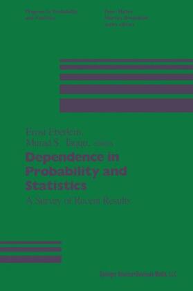 Eberlein / Taqqu |  Dependence in Probability and Statistics | Buch |  Sack Fachmedien