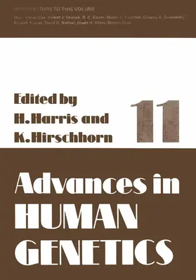 Hirschhorn / Harris |  Advances in Human Genetics 11 | Buch |  Sack Fachmedien