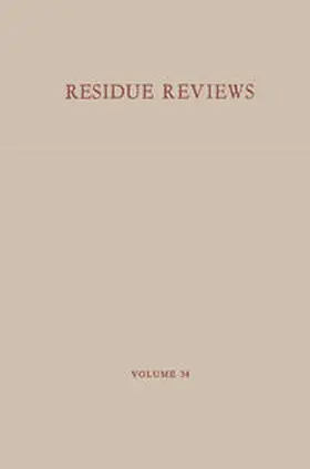 Gunther |  Rückstände von Pestiziden und anderen Fremdstoffen in Nahrungs- und Futtermitteln | eBook | Sack Fachmedien