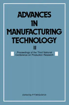 McGoldrick | Advances in Manufacturing Technology II | E-Book | www.sack.de