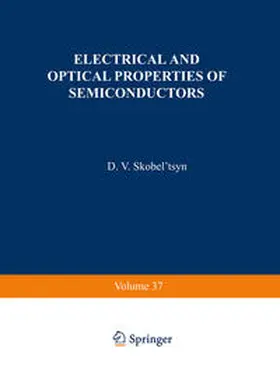 Skobel tsyn | Electrical and Optical Properties of Semiconductors | E-Book | www.sack.de