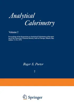 Johnson / Porter |  Analytical Calorimetry | Buch |  Sack Fachmedien