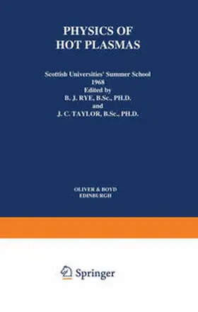 Rye | Physics of Hot Plasmas | E-Book | www.sack.de