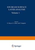 Meyer |  Ion Beam Surface Layer Analysis | Buch |  Sack Fachmedien