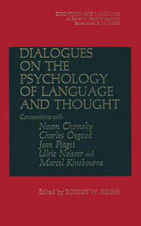 Rieber |  Dialogues on the Psychology of Language and Thought | eBook | Sack Fachmedien