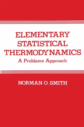 Smith |  Elementary Statistical Thermodynamics | Buch |  Sack Fachmedien
