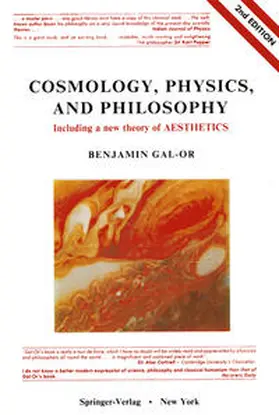 Gal-Or | Cosmology, Physics, and Philosophy | E-Book | www.sack.de