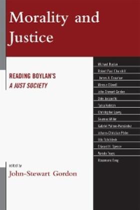 Gordon |  Morality and Justice | eBook | Sack Fachmedien