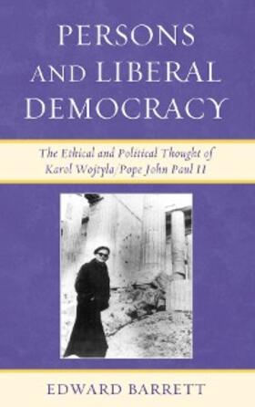 Barrett |  Persons and Liberal Democracy | eBook | Sack Fachmedien