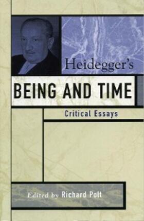 Polt |  Heidegger's Being and Time | eBook | Sack Fachmedien