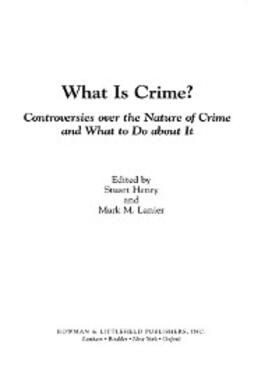 Henry / Lanier |  What Is Crime? | eBook | Sack Fachmedien