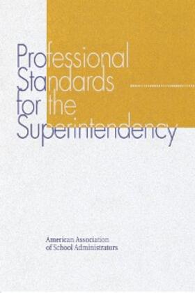 Hoyle |  Professional Standards for the Superintendency | eBook | Sack Fachmedien