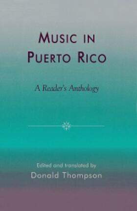 Thompson |  Music in Puerto Rico | eBook | Sack Fachmedien