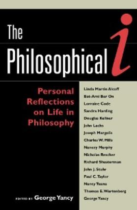 Yancy |  The Philosophical I | eBook | Sack Fachmedien