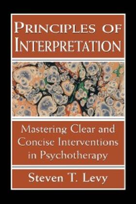 Levy |  Principles of Interpretation | eBook | Sack Fachmedien