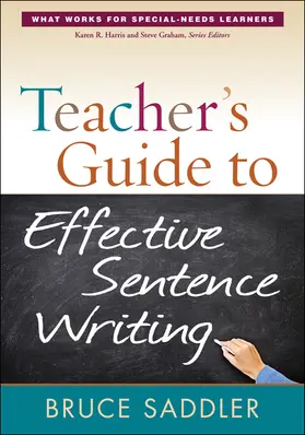 Saddler |  Teacher's Guide to Effective Sentence Writing | Buch |  Sack Fachmedien
