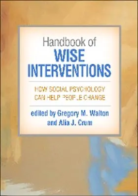 Walton / Crum |  Handbook of Wise Interventions | eBook | Sack Fachmedien