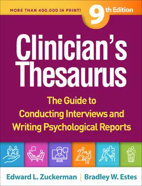 Zuckerman / Estes |  Clinician's Thesaurus | Buch |  Sack Fachmedien