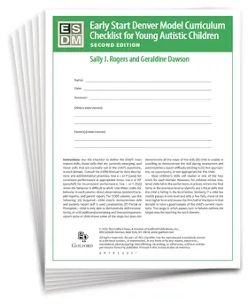 Rogers / Dawson |  Early Start Denver Model Curriculum Checklist for Infants and Young Autistic Children | Buch |  Sack Fachmedien