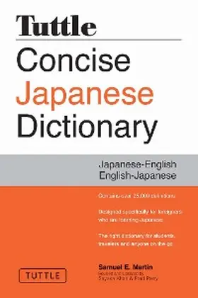 Martin |  Tuttle Concise Japanese Dictionary | eBook | Sack Fachmedien