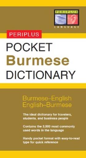  Pocket Burmese Dictionary | eBook | Sack Fachmedien