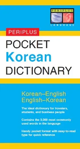 Baik |  Pocket Korean Dictionary | eBook | Sack Fachmedien