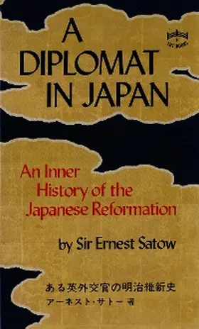 Satow |  Diplomat in Japan | eBook | Sack Fachmedien