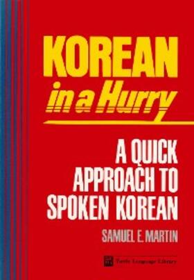Martin |  Korean in a Hurry | eBook | Sack Fachmedien