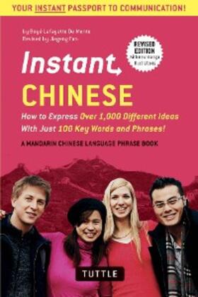 De Mente |  Instant Chinese | eBook | Sack Fachmedien