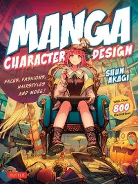 Akagi |  Manga Character Design | eBook | Sack Fachmedien
