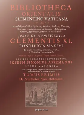 Assemani |  Bibliotheca Orientalis Clementino-Vaticana | eBook | Sack Fachmedien