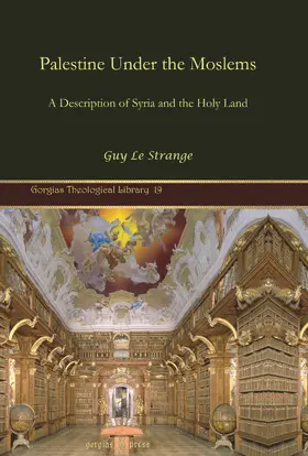 Strange |  Palestine under the Moslems | eBook | Sack Fachmedien
