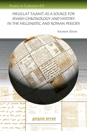 Zeitlin |  Megillat Taanit as a Source for Jewish Chronology and History in the Hellenistic and Roman Periods | eBook | Sack Fachmedien
