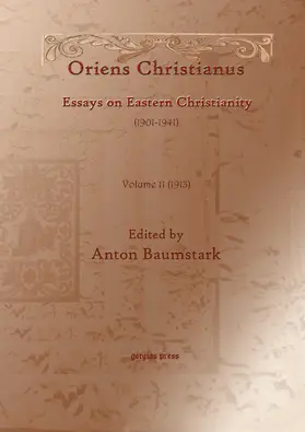 Baumstark |  Oriens Christianus (1901-1941) | eBook | Sack Fachmedien