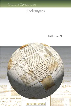 Haupt |  Ecclesiastes | eBook | Sack Fachmedien