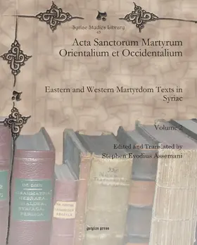 Assemani |  Acta Sanctorum Martyrum Orientalium et Occidentalium | eBook | Sack Fachmedien