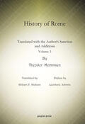 Mommsen |  History of Rome | eBook | Sack Fachmedien