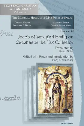 Hansbury |  Jacob of Sarug’s Homily on Zacchaeus the Tax Collector | eBook | Sack Fachmedien