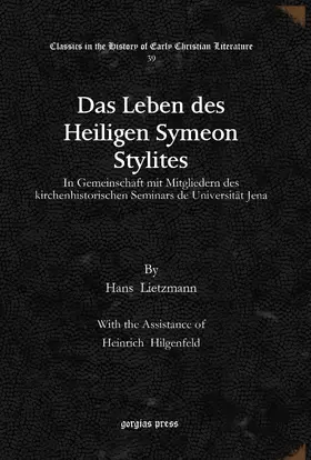 Lietzmann / Hilgenfeld |  Das Leben des Heiligen Symeon Stylites | eBook | Sack Fachmedien