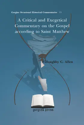 Allen |  A Critical and Exegetical Commentary on the Gospel according to Saint Matthew | eBook | Sack Fachmedien