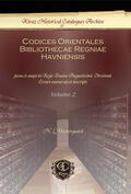 Westergaard |  Codices Orientales Bibliothecae Regniae Havniensis | eBook | Sack Fachmedien