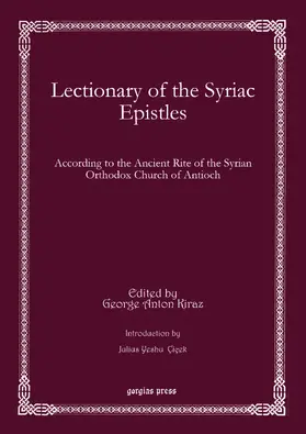 Kiraz |  Lectionary of the Syriac Epistles | eBook | Sack Fachmedien