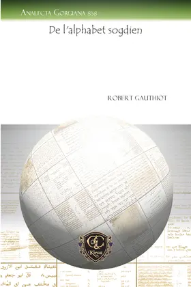 Gauthiot |  De l’alphabet sogdien | eBook | Sack Fachmedien