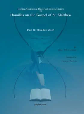 Chrysostom |  Homilies on the Gospel of St. Matthew | eBook | Sack Fachmedien